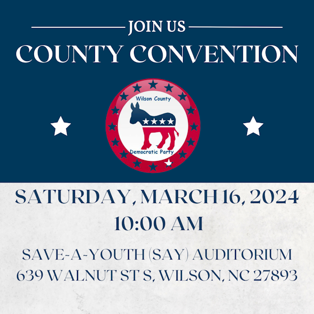 2024 County Convention Wilson County · Wilson County Democratic Party